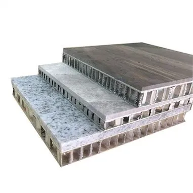 Hoja de piedra del Acp de los paneles del panal para la construcción de la pared